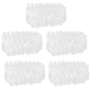 250 опаковки на празни прозрачни пластмасови бутилки за пръскане бъде фино разпръснати мъгла с помощта на памучен тампон за почистване от микрофибър, контейнер за еднократна употреба обем 20 мл идеален
