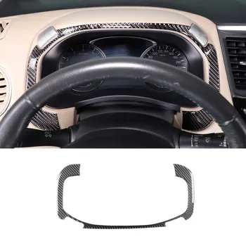 За Nissan Pathfinder 2013-2018 Мека декоративна рамка за арматурното табло на колата е от въглеродни влакна, стикер на капака, аксесоари за интериора