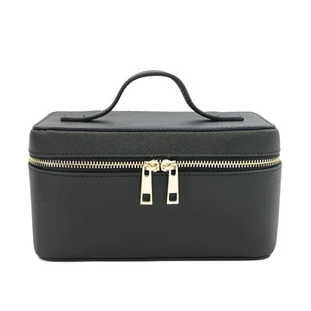 Модерна дамска чанта от спилка за пътуване, преносим подвесная кутия-органайзер за грим, косметичка за жени