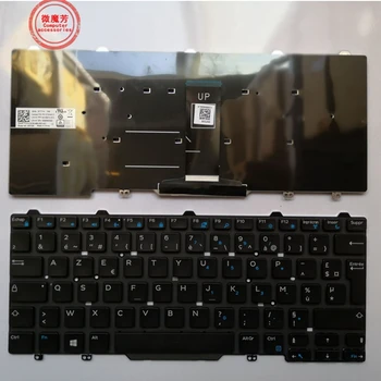 Френска клавиатура на лаптоп FR за Dell Latitude 3340 E3340 7350 5450 7450 3350