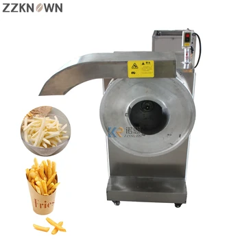 Машина за рязане на пържени картофи, търговска машина за рязане на пържени картофи, високоефективен машина за рязане на картофи от неръждаема стомана
