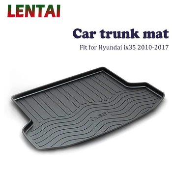 LENTAI 1 бр. автомобилен подложка за багажника Hyundai ix35 2010 2011 2012 2013 2014 2015 2016 2017, авто подложка за багажника, противоскользящий мат