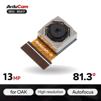 Модул камера с Автофокус Arducam 13MP IMX214 за DepthAI OAK