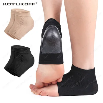 Плантарна фасциит, силиконови чорапи за софия, гел овлажняващи чорапи, срещу напукване, пета тотнъм, подложки за облекчаване на болки в краката, подложки за грижа за краката