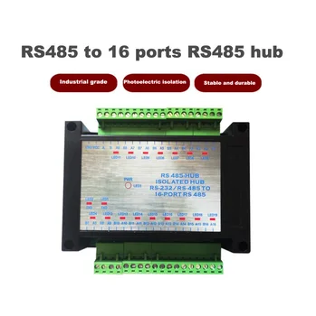 от 1 до 16 реле фотоволтаична изолация индустриален клас 485 hub 16-канален опаковка RS485 Sharer