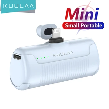 KUULAA Mini Power Bank 4500 mah Преносимо Зарядно За iPhone 14 13 12 11 Pro Max външна Батерия PowerBank Samsung Xiaomi