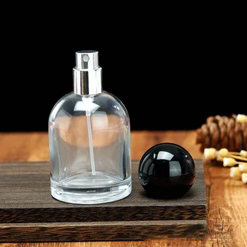 Стъклен флакон-спрей за парфюми обем 30/50/100 мл, преносими празни контейнери за козметика, бутилка за многократна употреба