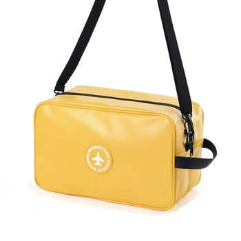 Чанта-органайзер за тоалетни принадлежности, водоустойчива чанта за съхранение за фитнес, на плуване, на плажа, сухо/влажно разделителната пътна чанта