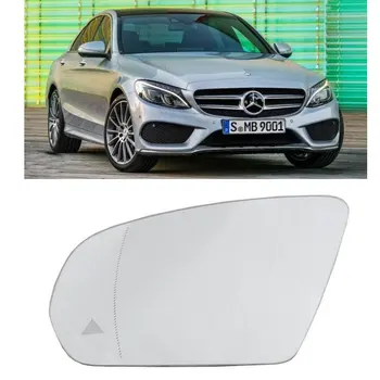 2 бр. огледала за обратно виждане от огледално стъкло с подгряване за Mercedes-Benz C Class W205 2015-2019 E Class W213 2016-2019