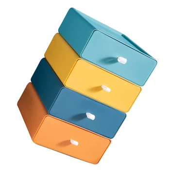 Кутия за съхранение от 4 дисциплини, тенис на маса кутия, калъф, штабелируемый пластмасов органайзер за грим, малка масичка, офис от полипропилен