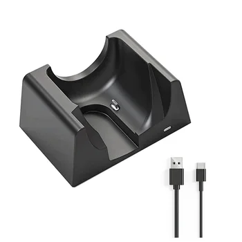 За Oculus Quest 2 Бързо зарядно устройство VR зарядно устройство ще захранване на зарядно устройство С Индикатор порт за зареждане С USB Кабел-C Аксесоари за виртуална Реалност