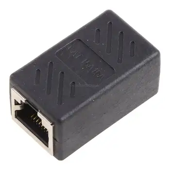 RJ-45 Женски мрежов конектор Ethernet adapter Connector удължителен кабел с щепсел женски R2LB