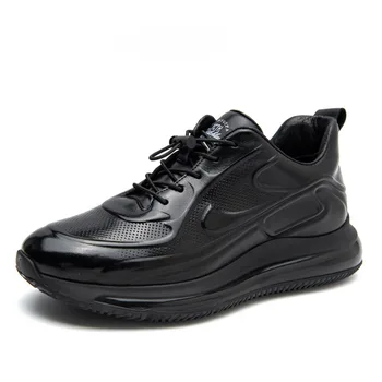 TAFN 2023 Нова Мъжки обувки, Маратонки, Пролетно-Есенна Спортни Кожени Мъжки Обувки, Младежки Обувки за Бягане, Удобни Мъжки Обувки на дебела подметка