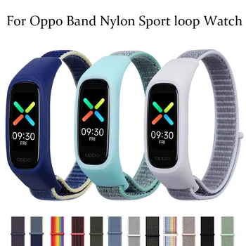 Найлонов ремък за заменяеми гривна OPPO Band, регулируема спортна линия, каишка за часовник, дишане гривна за аксесоари OPPO Band