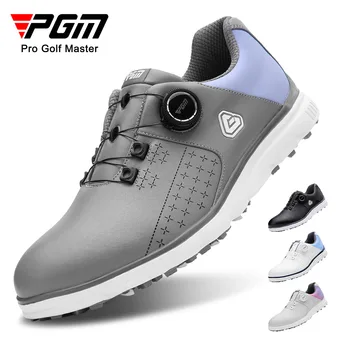 PGM Мъжки обувки за голф, Ремък с дръжка, устойчива на плъзгане Водоустойчив Мъжки Спортни обувки, Маратонки XZ232