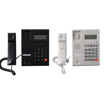 68TA Стационарен телефон, настолен телефон, стационарен телефон, на повикващия абонат, рецепция, домашен офис с дисплей повикване, телефон