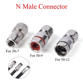 Радиочестотни коаксиален конектор N штекерное гнездо битумен адаптер се Използва за кабел 50-7/RG8U 50-9/1/2 
