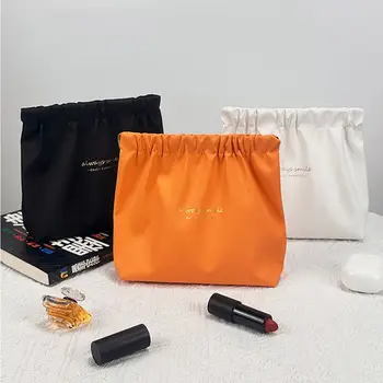 Чанта за пране, чанта за съхранение на кабел за предаване на данни, чанта на листа пружина, пътна косметичка, самозакрывающаяся косметичка, женствена чанта за съхранение