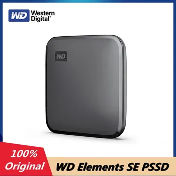 Western Digital WD Elements SE 2 TB 1 TB 480 Г Преносим твърд диск 400 Mbps Интерфейс USB3.2 Външен SSD диск, Съвместим с Mac