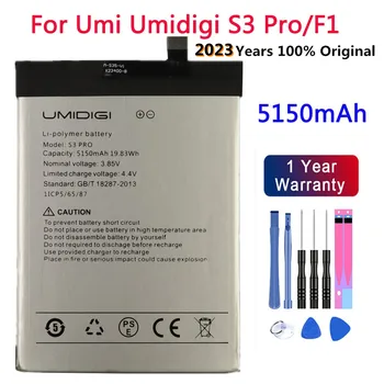 2023 Година Висококачествена и Оригинална работа на смени Батерия За UMI Umidigi S3 ProF1/F1 Play 5150 mah Батерия За Телефон Bateria 