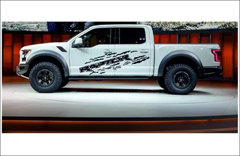 За 2 бр./чифт Ford F150 SVT Raptor 2x стикер за автомобил, страничните стикери, графика, винил премия за качество