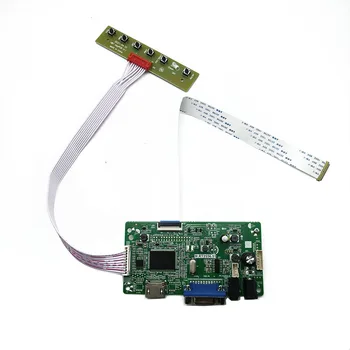 Нов комплект монитори таксата за управление на EDP за LP156WF6-SPH1 HDMI + VGA LCD дисплей с led подсветка на контрольор карта на Водача