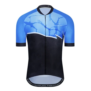 KEYIYUAN 2023 Нов Отбор Колоездене Джърси Мъжки Летни Блузи с Къс Ръкав МТБ Велосипедна Риза Облекло За Езда Tenue Cyclisme Homme