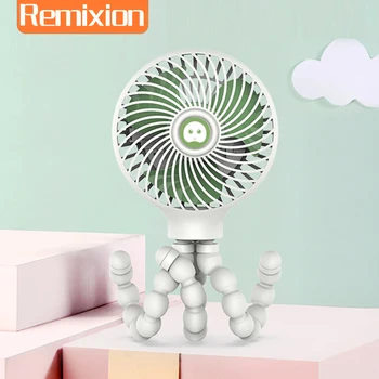 Охлаждащ Вентилатор, Преносими Акумулаторни Фенове Мини вентилатор Въздушен Охладител 360 Удобна Помощна Акумулаторна Лампа, Детска Количка Up Coolers Venty Usb