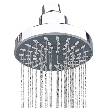 Спрей за душ с регулируемо количество на валежите, монтиран на стената лампа за баня, смесител за душ за баня