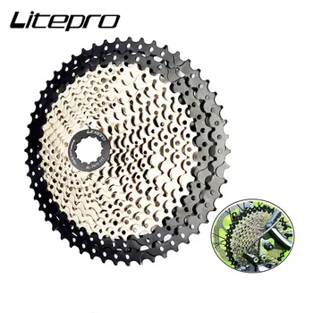 Litepro 11 скорост на 46 50 52 Т пътен под наем звездичка лентата на ръкохватката планински велосипед свободен ход