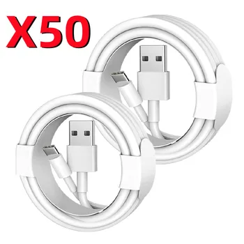 50 бр. добро качество на 1 m 3 фута C USB кабел за зарядно устройство за Samsung Galaxy за Huawei за X XS XR XS MAX 11