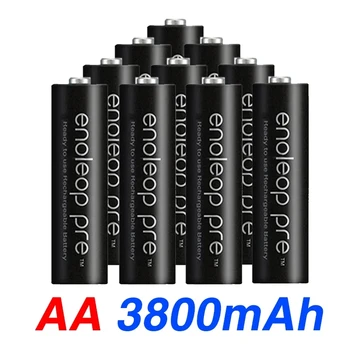 Eneloop-batería Aa primaria Pro AA, 3800 MAH, 1,2 V, NI-MH, linterna de juguete, precalentada batería recargable, 4 Uds.
