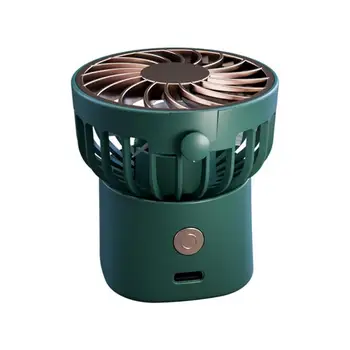 Настолен вентилатор Mini Usb, Usb зареждане, тока за колан, трето предаване, вятър Type-c, бързо зареждане, турбинная окото повърхност за домашния офис 1000 mah