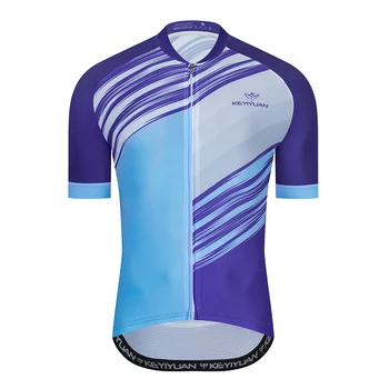 KEYIYUAN Man Bike Джърси Върховете 2023 Летни Колоездене, Ризи с Къси Ръкави Облекло за Планински Велосипед Camisa Мтб Maillot Cyclisme