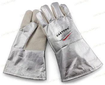 ръкавици за промишлено отопление на 300-400 градуса, резултати при висока температура огнеупорни ръкавици ЦКС-NFRR15-34