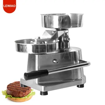 Ръчна преса за приготвяне на бургери за хамбургери, машина за формоване на сандвичи 110 мм, 130 мм и 150 мм