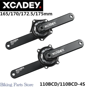 XCADEY XPOWER МТБ Пътен Велосипеден Измерител на Мощност, Честота на въртене 104 110 144 BCD Бол Велосипеди електромера Паяк Шатунная Част от Аксесоари За Велосипеди