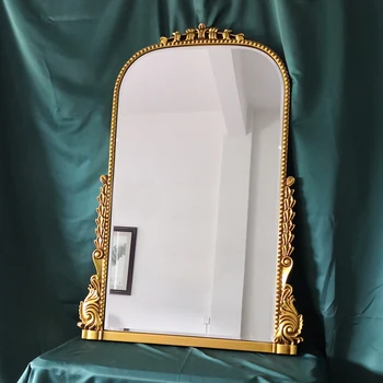 Луксозно голямо огледало на пода, дълго огледало за грим с неправилна форма, античен абстрактно винтажное Espejos Decorativos De Pared, YYY40XP