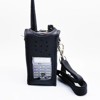 Мек Кожен Защитен Калъф за Baofeng UV-9R UV9R Плюс UV-A58 BF-9700 резервни Части за радиостанции Калъф С Каишка Аксесоари за радио