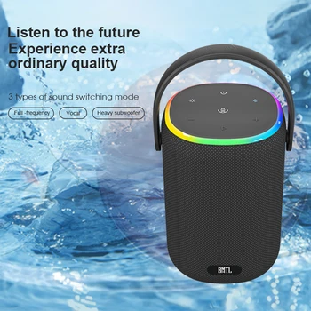 XDOBO 60 W преносим високоговорител с кофа, улично връзка TWS, водоустойчив дълбок бас, мощен звук, портативен безжичен говорител Bluetooth
