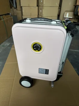 Розово Airwheel Умен ездовой куфар, калъфи за багаж, Електрически телескопичен скутер SE3 S