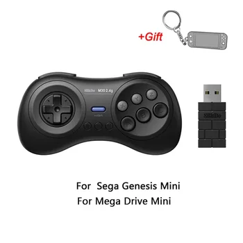 Безжичен контролер M30 2.4 G геймпад за Sega Genesis Mini Mega Drive Mini - Sega Genesis