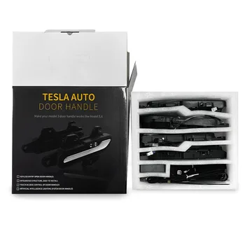 Автомобилната електрическа смукателна вратата, умна електрическа всплывающая дръжка, автоматична индукционная предния капак на багажника, подходящ за Tesla Model 3