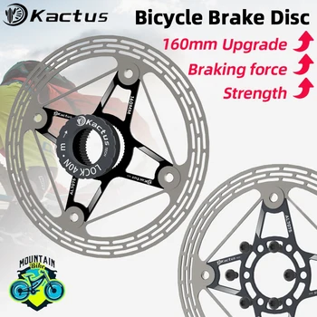 Хидравличен спирачен диск KACTUS МТБ Centerlock 160 мм, high-performance лесен шоссейный, планинско колоездене, спирачен ротор, резервни части за велосипеди