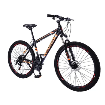 29 инчов планински велосипед от алуминиева сплав за деца и възрастни, моторни шейни Предна и задна механични дискови спирачки с регулируема скорост за затихване