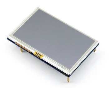 5 inch 800*480 TFT Резистивен сензорен LCD-дисплей за Raspberry Pi Model 3 B + и Raspberry Pi 3 с интерфейс HDMI