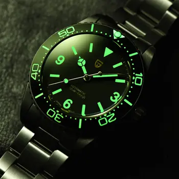 PAGANI DESIGN Homage 6200 Ретро Луксозни Автоматични Часовници За Мъже NH35A Механични Ръчни часовници За мъже 200 м Гмуркане Нажежен 2023 Нова