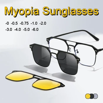 Слънчеви очила от късогледство по рецепта на поръчка за мъже и жени с магнитни поляризирани лещи и очила за нощно виждане МТБ Аксесоари 2023