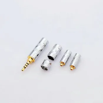 комплект штекеров за слушалки жак 2,5 mm 3,5 mm 4,4 мм mmcx 0,78 мм