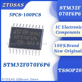 5-100 бр. Нов STM32F070F6P6 STM32F070 STM32F STM32 STM MCU на чип за IC TSSOP20